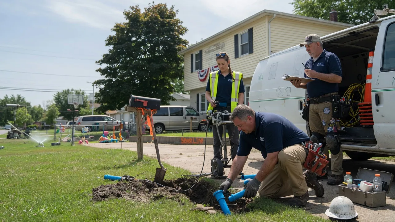 Slab Leak Repair in De Graff, OH near me